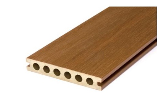 [C.XS.138H23-3000-DUALCOLORWN41/TK41] Deck WPC Co Extruido Doble Color - WN41/TK41 - 3000mm x 138mm x 23 mm
